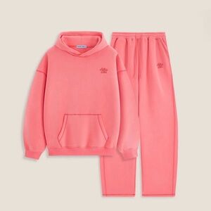 AELFRIC EDEN SOUFFLÉ BAGGY CLOUD HOODIE and Sweatpants Set New with tags